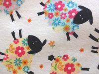 'NUGGLEBUDDY New! Microwavable Moist Heat & Aromatherapy Organic Rice Pack-Cold Pack. Darling"BLACK SHEEP" Flannel Fabric! Infused with SWEET LAVENDER Aromatherapy! The Perfect Gift!