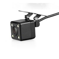 hizpo Car Rear View Camera High Definition Backup Camera Color Wide Viewing Angle Universal Waterproof Car Rear View License Plate Backup Camera for Car DVD Player