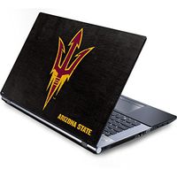 Skinit Decal Laptop Skin for Generic 13in (12.803in w X 8.996in h) Laptop - Officially Licensed College ASU Arizona Pitchfork Design