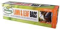 BioBag Certified Compostable 33 Gallon Lawn & Leaf Bags - 10 CT