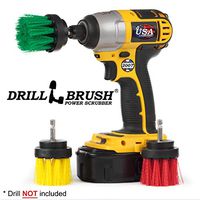 Kitchen Accessories - Drill Brush - Grout Cleaner - 2-inch Diameter Multi-Purpose Spin Brush Kit - Garden Statues - Bird Bath - Granite Cleaner - Bathroom Accessories - Shower Curtain - Baby Bath Tub