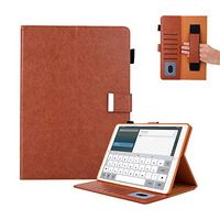 SorbSun 9.7 iPad 5th Gen/2018 iPad 6th Gen/iPad Air 2/iPad Air/iPad Pro 9.7 Case,Premium PU Leather [Magnetic Closure] Stand Folio Protective Smart Case Cover with Multi Angle Viewing (Brown)