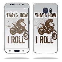 MightySkins Skin Compatible with Samsung Galaxy S6 – Motocross | Protective, Durable, and Unique Vinyl Decal wrap Cover | Easy to Apply, Remove, and Change Styles | Made in The USA