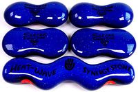 CORE (Starlight)(Set of 5) Ultra-Smooth Synergy Stone Hot Stone Massage Tools - Pro Kit for Full Body Massage - Relaxing and Therapeutic Deep Heat - Free YouTube Training Videos