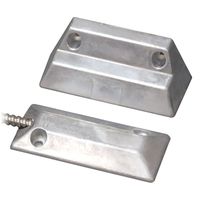 USP Mini Overhead Door Contact, Angled Magnet, 2-1/4 In. Gap, NC (SP3000)