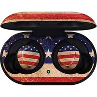 Skinit Decal Audio Skin for Galaxy Buds - Originally Designed Distressed American Flag Design