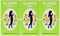 (3 PACKS)50 Bags Slimming German Herb Sliming Tea Lose Weight Burn Diet Slim Fit Fast Detox by SLIMING HERB