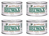 Briwax Furniture Wax Polish-Clear (Расk оf Fоur)