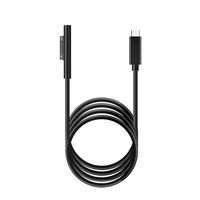 Surface Pro Charging Cable, Takya Surface Pro Connect to USB C PD Charging Cable Cord 15V Compatible with Microsoft Surface Go/Surface Pro 7/ Pro 6/ Pro 5th Gen/Pro 4/ Pro 3 Charger Cable 5.8ft