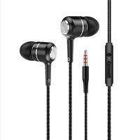 Zippem General Mobile Phone Earphones Wired in-Ear Music Headphones with Mic Headphones
