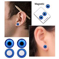 Cute 1 Pair Magnetic Therapy Weight Loss Earrings Magnet in Ear Eyesight Slimming Healthy Stimulating Acupoints Stud Earring