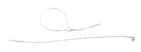 Baumgartens Plastic Ties 250 Pack White (Pack of 4) (GI-5000)