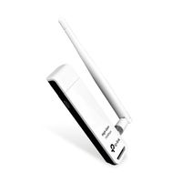 Tp-Link TL-WN722N IEEE 802.11n (draft) USB - Wi-Fi Adapter. WIRELESS LITE N ADAPTER 150M USB HIGH GAIN 1DETACHABLE ANTENNA WL-AP. 150 Mbps - External