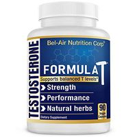 Bel-Air Formula T - Natural Testosterone Booster - Supports Muscle Growth, boosts Stamina & libido with Increased Endurance.