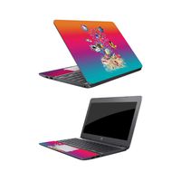 MightySkins Skin Compatible with HP Chromebook 11 (2018) 11.6" - Coral Garden | Protective, Durable, and Unique Vinyl Decal wrap Cover | Easy to Apply, Remove, and Change Styles | Made in The USA