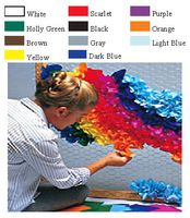 Deco-Puffs Flame Resistant RED Tissue Squares 300 each