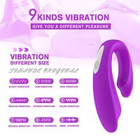 Perfect Size U Shape Vibrante Toy for Women Wearable V+ibrator Medical Silicone Wireless Remote Control Vibrating Rechargeable M+a+ssager for Women Couples