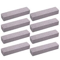 Onene 8 Pieces Pumice Sticks, Pumice Stones for Cleaning, Pumice Scouring Pad, Scouring Bars, Toilet Bowl Ring Remover, for Kitchen, Bath, Pool, Spa, Household Cleaning