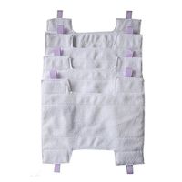 VACFIT Replacement Parts for Shark Mop Replacement Pads HV300 Series Microfiber Pads Attachment for Shark Dust-away Mop Pads HV301, HV302, HV305, HV308, HV310 4 Pack