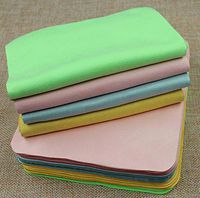 Large Microfiber Eyeglasses Cloth Glasses Cleaner Suede Eyeglass Cleaning Cloths (Pink)