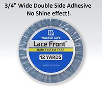 Walker Lace Front Support Tape 3/4"x 12 Yard Roll Men and Women Adhesive Tape