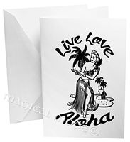 Live Love Aloha Gift Box Set of 12 Note Cards