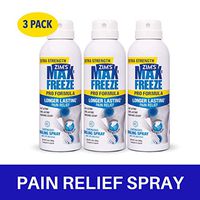 Zim's Max-Freeze Pro Formula Spray, 3Count