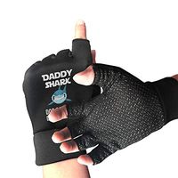 Women/Men Baby Shark Doo Doo Doo Fingerless Gloves for Computer Typing and Daily Work