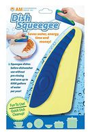 AM Conservation Group AM Silicone Dish Squeegee, Set of 2 (Colors May Vary)