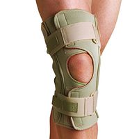 Swede-O 86276 Thermoskin Hinged Knee Brace, Open Wrap, Single Pivot, X-Large, Beige