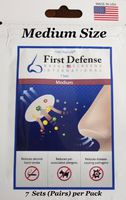 First Defense Nasal Screens - Multi-Size and Quantity Packs (1-Pack, Medium)
