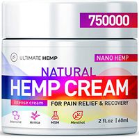 Hemp Ultimate Pain Relief Cream - Relieves Muscle, Joint Pain, Lower Back Pain, Knees, and Fingers - Inflammation - Hemp Extract Remedy - Hemp Oil with MSM - Arnica 2oz