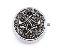 Mullingar Pewter Irish Crane Design Pill Box