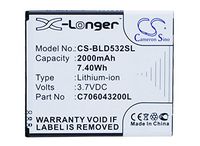 X-Longer Replacement Battery for BLU D532, D532U, D534, D670, D670U, L120, L131L, L131U, Life One, Life One M, Studio 5.0 II, Studio 5.0C HD, Studio 5.0C Mini, Studio C Mini, Studio C Mini 5.0