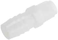 Parker Hannifin 325HB-8-4N Par-Barb Nylon Male Connector Fitting, 1/2" Hose Barb x 1/4" Male NPT, White