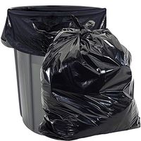 Heavy Duty 55 Gallon Trash Bags - (Value 50 Pack) - 1.5 MIL Industrial Strength Plastic 35' x 55' for 50-55 Gal Cans -Fits Toter, Rubbermaid Brute, Carlislie Bronco etc.