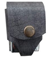 for Zippo Genuine Leather Heavy Duty Pouches Lighter Holder Case Handmade Pouch Accessories by Ebsem (Belt Lighter, Vintage Gray)