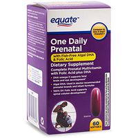 Equate One Daily Prenatal Multivitamin Softgels - 60 Count