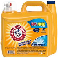Arm & Hammer Clean Burst Liquid Laundry Detergent, 140 loads