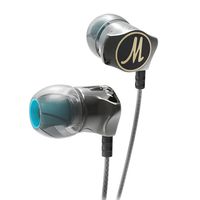 Stereo In-ear Earphone Noise Cancelling Headsets Metal Heavy Bass Wired Headphones HIFI Earbus with High-end Sound (with microphone)