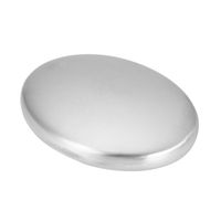 Pandamama Stainless Steel Soap Oval Shape Scent Disinfecting Hands Retail Magic Eliminating Odor Smell Kitchen Bar Hand Chef Odour