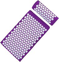 Back and Neck Pain Relief - Acupressure Mat and Pillow Set - Relieves Stress, Back, Neck, and Sciatic Pain(6742 cm)