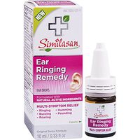 Similasan Ear Ringing Remedy Drops 0.33 Ounce, for Temporary Multi-Symptom Relief from Noise in The Ears, Ringing Ears, Buzzing Ears, Roaring Ears, Humming Ears, and Other Sounds in The Ears