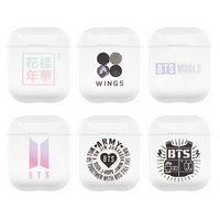 Youyouchard Kpop BTS Airpods Case, KOYA RJ SHOOKY MANG CHIMMY TATA Cooky Airpods Case AirPods Accessories Portable & Protective Transparent Cover Case for Airpods(6PCS)