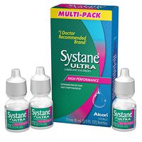 Systane Ultra Lubricant Eye Drops Multipack, Three- 10 mL Bottles