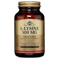 Solgar L-Lysine 500 mg, 100 Vegetable Capsules