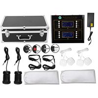 Ionic Detox Foot Bath Machine, Portable Foot Spa Massager Dual User with Far Belts and Colored LCD Home Beauty Salon Spa (US)