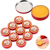 10 Pack Tiger Head Cooling Ointment,Essential Balm Oil QingLiangYou for Headaches Carsickness Mosquito Bites Itching Relief