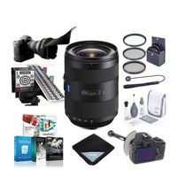Sony 16-35mm f/2.8 Vario-Sonnar T ZA SSM II Zeiss Lens - Alpha Mount Bundled w/77mm Filter Kit, Shade, Software Package, FocusShifter DSLR Follow Focus, LensAlign MkII Focus Calibration System