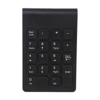 Forgun Portable 2.4G Wireless Digital Keyboard USB Number Pad 18 Keys Numeric Keypad